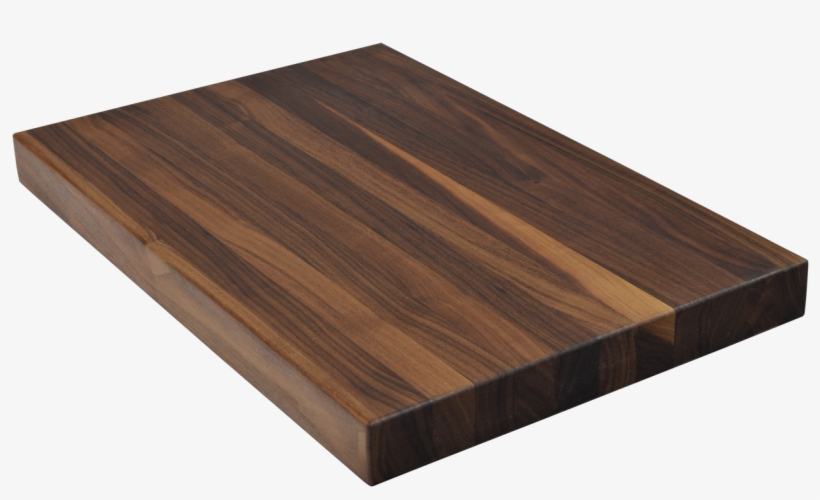 Walnut Butcher Block Cutting Board - Butcher Block, transparent png #1077305