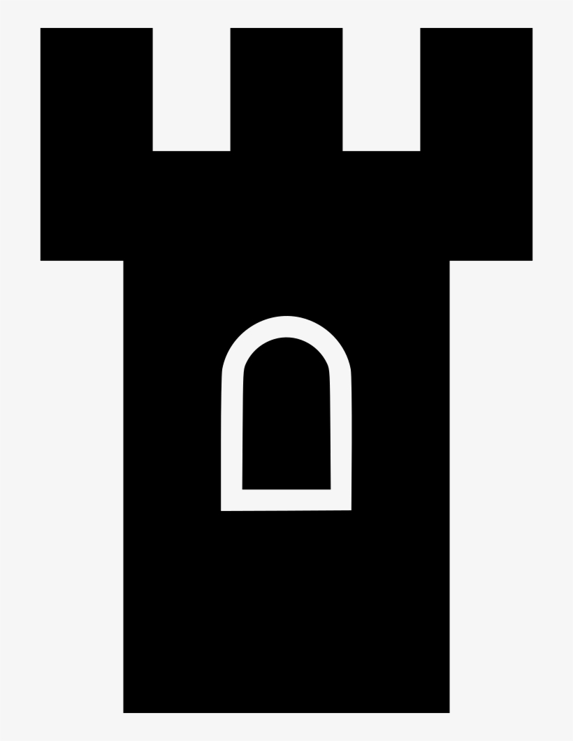 Castle Single Window Tower - Illustration, transparent png #1078106
