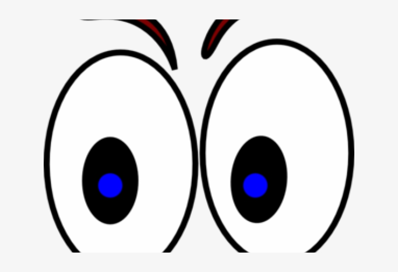 Angry Cartoon Mouth - Eyeballs Png, transparent png #1078205