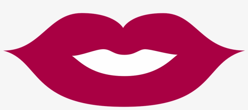 Lips Kiss Woman Female Lipstick Glamour Ma - Pery Kreslene, transparent png #1078206