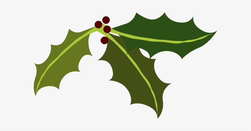 Holly Clip Art - Holiday Clip Art, transparent png #1078631