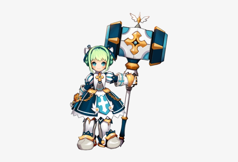 File - Holy - - Grand Chase Lime Serenity, transparent png #1078733