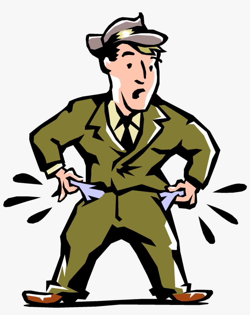 Picture Royalty Free Stock A Lot Of Money Clipart - Bankruptcy, transparent png #1078823