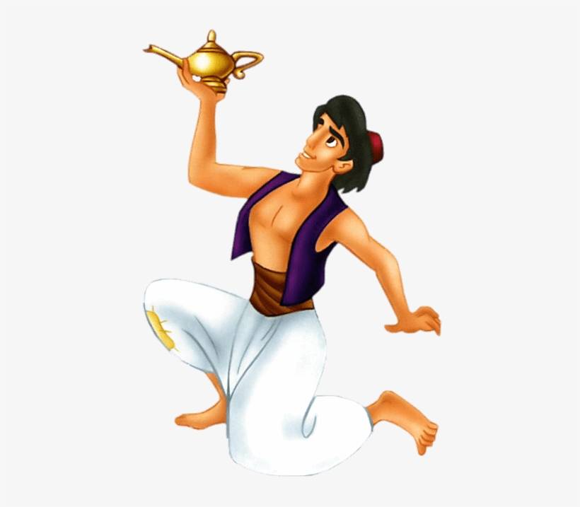 Image Freeuse Library Holding The Png Stickpng - Aladdin Png, transparent png #1078824