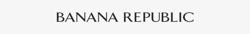 Banana Republic Logo - Banana Republic Logo White, transparent png #1078875