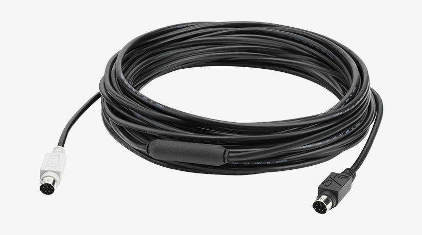 Group 10m Extended Cable - Logitech Group Extension Cable, transparent png #1079135