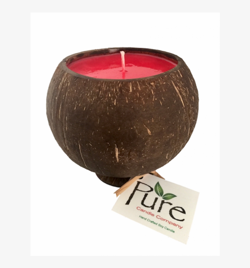 Strawberry Banana Coconut Candle - Eureka, transparent png #1079222