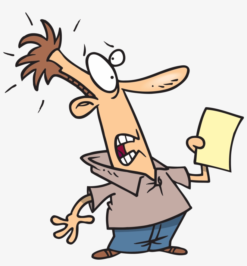 Don't Wait Too Long To Buy A House - Shocked Cartoon, transparent png #1079245