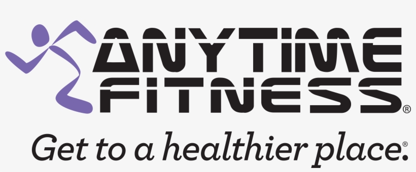 Download Anytime Fitness Get To A Healthier Place Logo - Anytime Fitness Get To A Healthier Place, transparent png #1079547