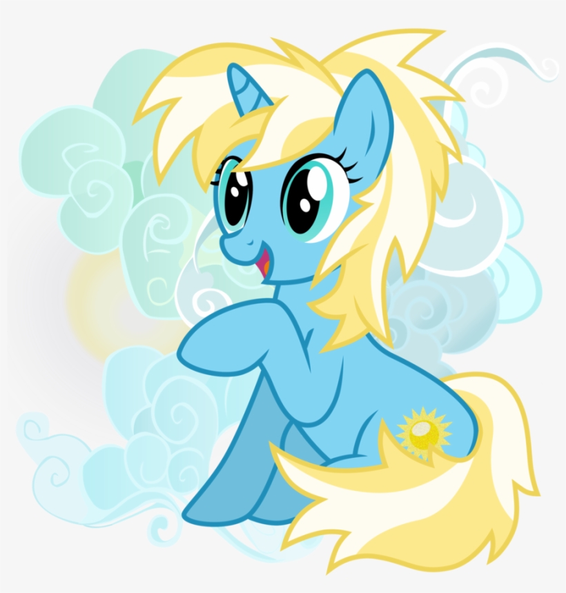 Yellow Rays Png - My Little Pony Sun Pony Oc, transparent png #1080022