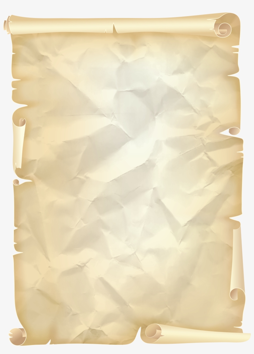 Old Paper Scroll Png - Portable Network Graphics, transparent png #1080051