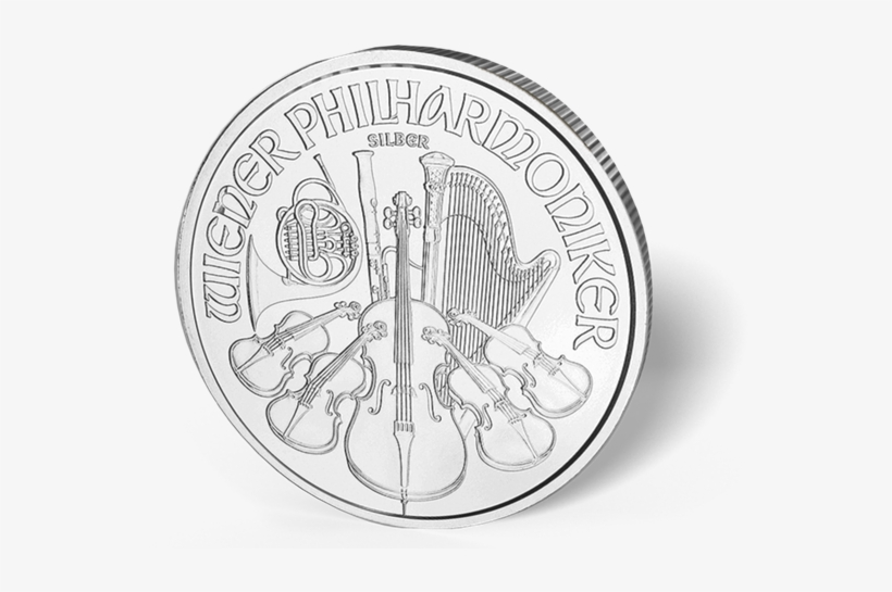 Picture Of 1 Oz Austrian Silver Philharmonic Coins - ウィーンプラチナコイン 1オンス 2016年 クリアケース入り オーストリア造幣局発行, transparent png #1080326