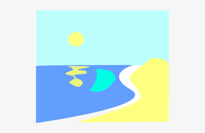 Sunrise Clipart Sunrise Beach - Clip Art, transparent png #1080430