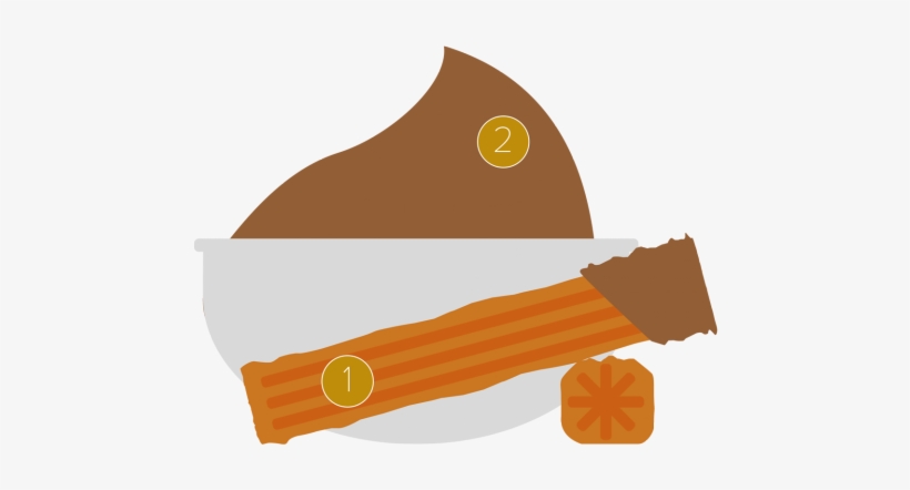 Churros & Hazelnut Mayonaise - Mayonnaise, transparent png #1080684