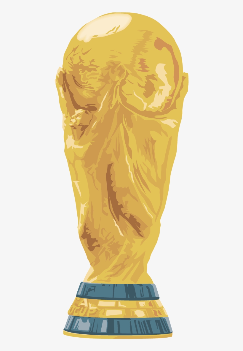 Fifa World Cup Trophy Vector - Fifa World Cup Svg, transparent png #1080928