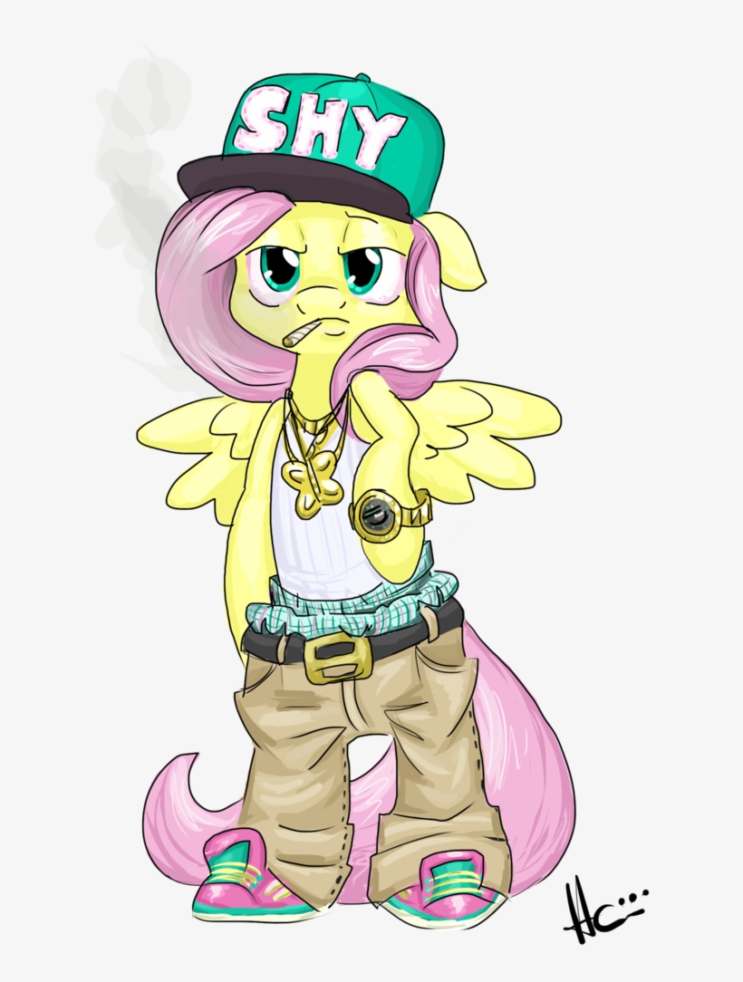 Kinkiepinkiepie, Bipedal, Blunt, Clothes, Drugs, Fluttershy, - Cartoon, transparent png #1080984