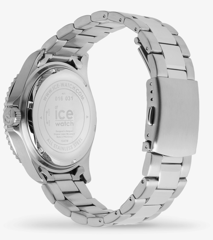 Ice Steel - Black Silver - Ice Watch, transparent png #1081270