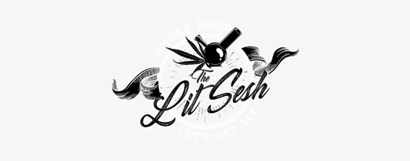 The Lit Sesh Banner Black And White - Lippen So Rot Wie Blut [book], transparent png #1081457