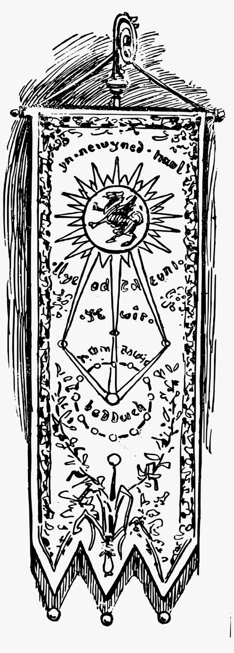 This Free Icons Png Design Of Baner Yr Orsedd, transparent png #1081702