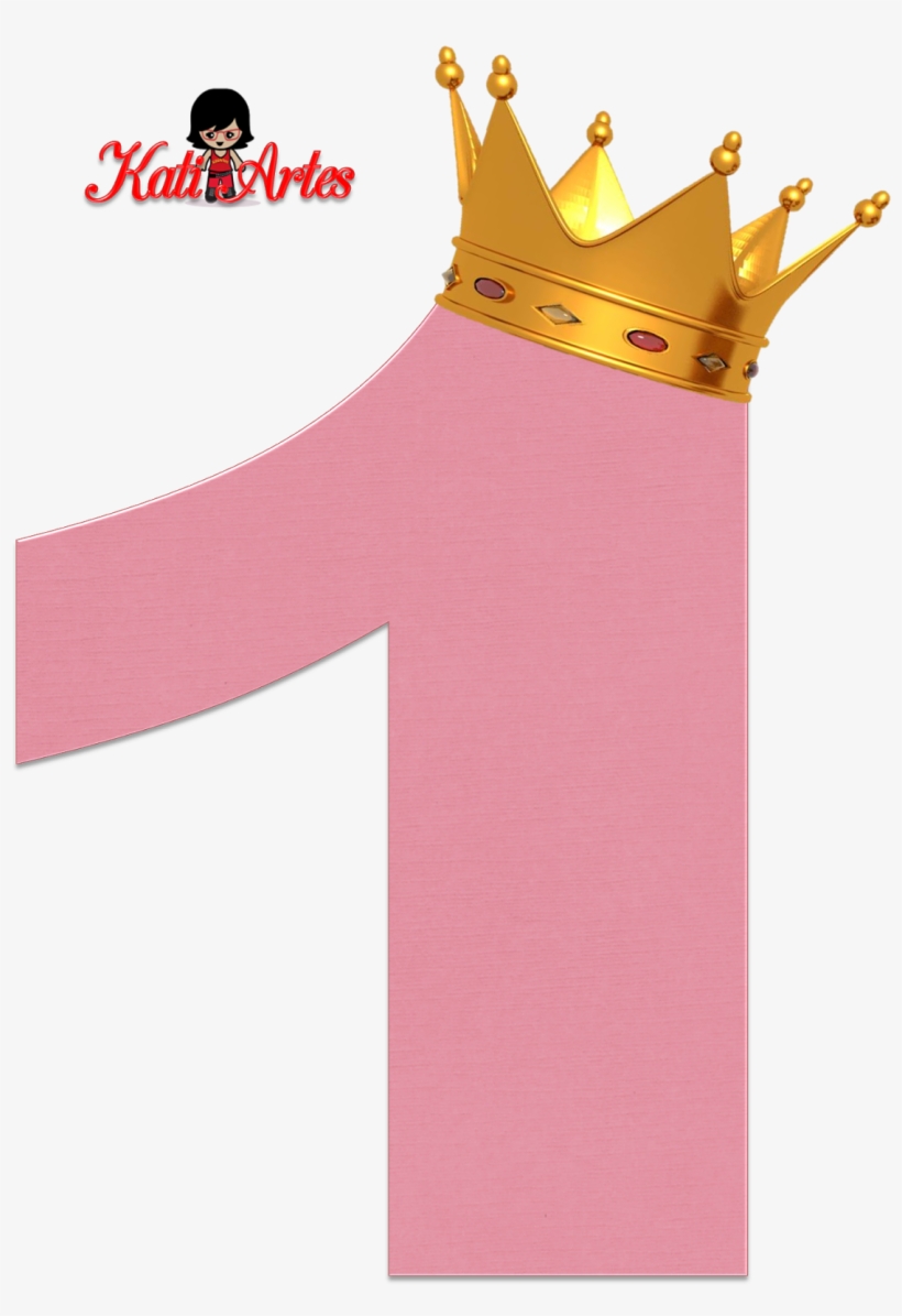 Alfabeto De Números Rosas Con Coronas - Numero 2 Princesa Sofia, transparent png #1081732