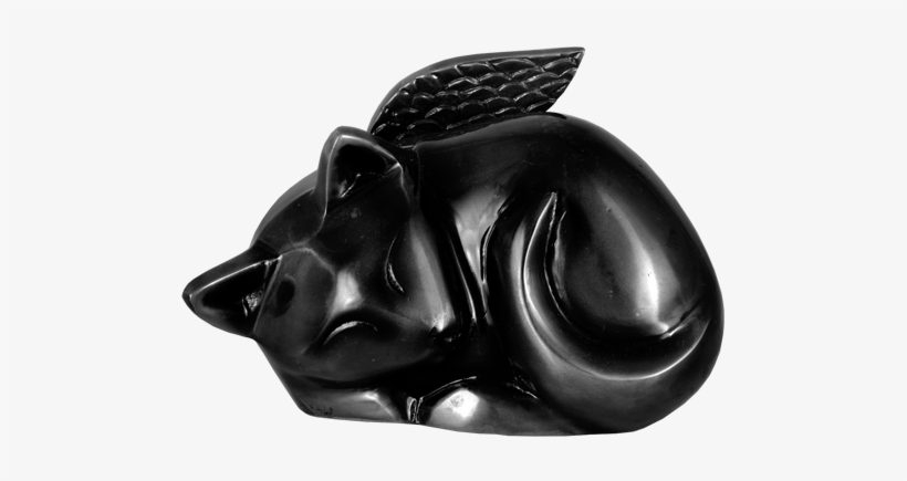 Wholesale Pet Cremtion Urns - Cat Angel Urn, transparent png #1081736