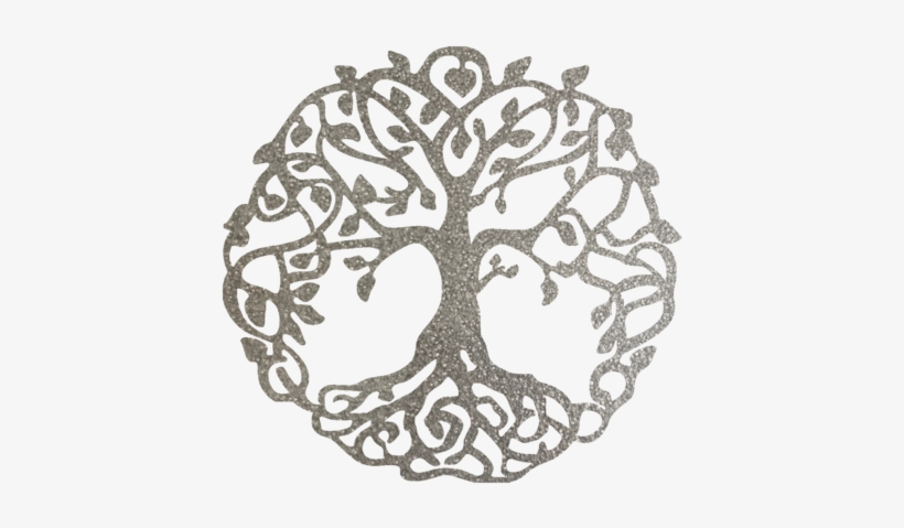 Products/tree Of Life Silver - Black And White Tree Of Life, transparent png #1081767