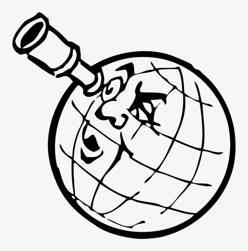 Outline Of Earth Sciences Cartoon Drawing Planet - Planet Clipart, transparent png #1081823