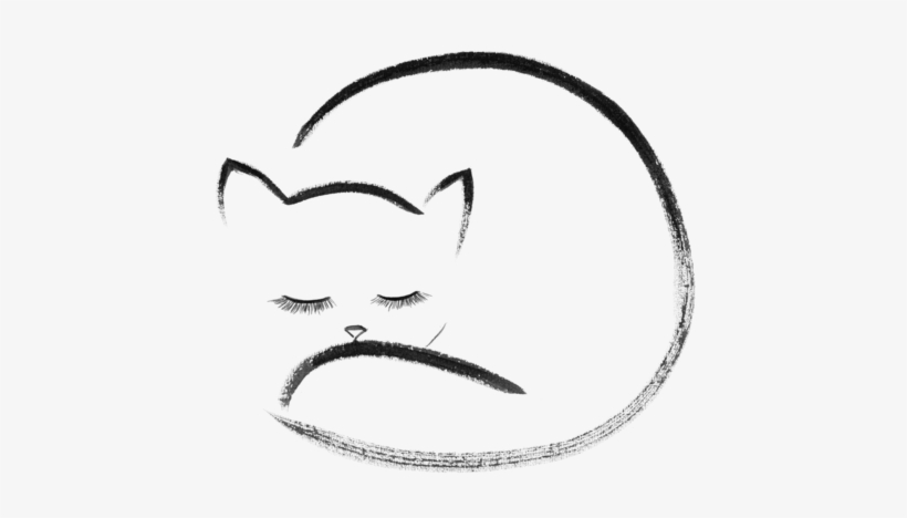 Bleed Area May Not Be Visible - Sumi Cat, transparent png #1081851