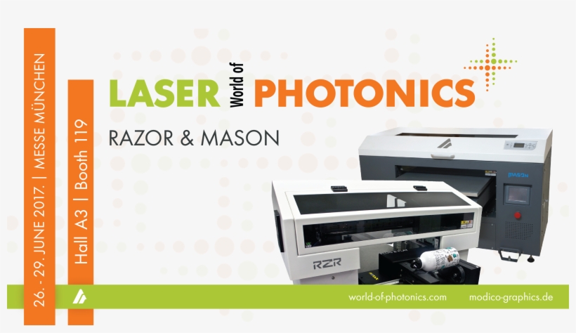 Baner Za Azonprinter 01 - Laser World Of Photonics, transparent png #1081882