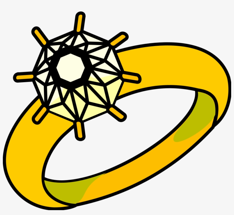 Diamond At Getdrawings Com - Clipart Pictures Of Ring, transparent png #1081969