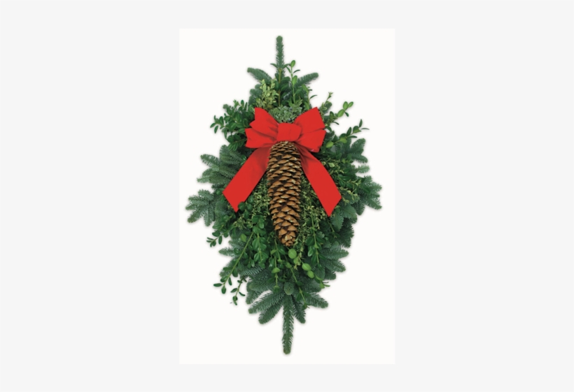 Deluxe Swag For Christmas & Holidays - Christmas Ornament, transparent png #1082161