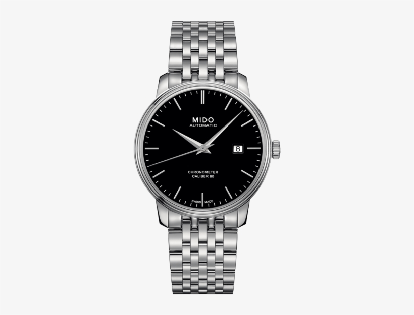 Also Available On Strap - Baroncelli Caliber 80 Chronometer Si Mido, transparent png #1082274