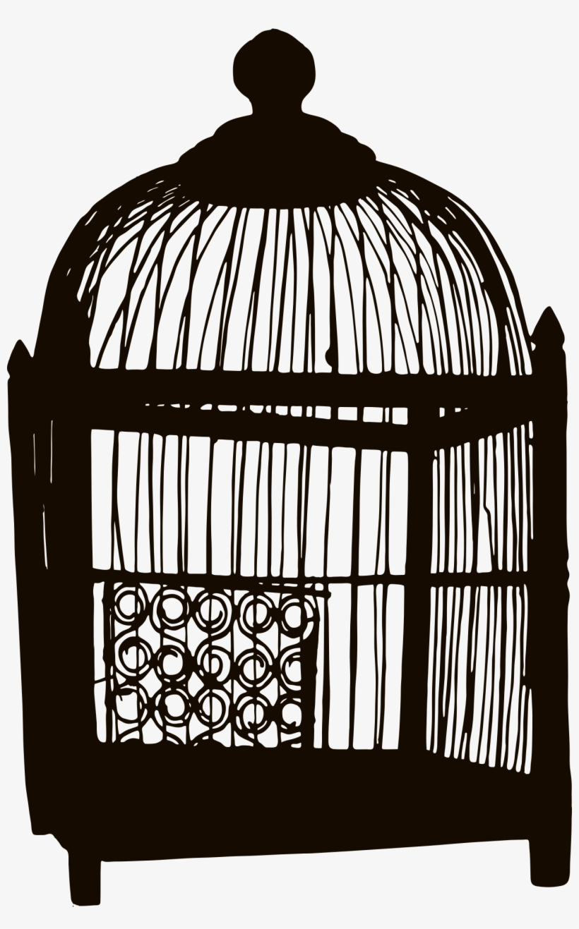 This Free Icons Png Design Of Birdcage Silhouette, transparent png #1082594