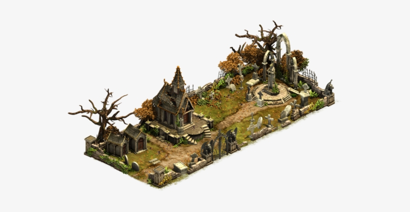 Monumental Graveyard - Forge Of Empires Graveyard, transparent png #1082664