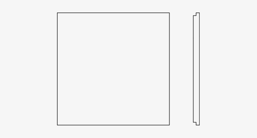 Kvanum Retro Banér - Baner Photo Square White Png, transparent png #1082893