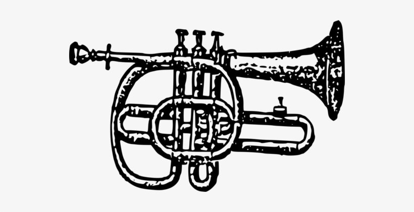 Cornet Trumpet Mellophone Bugle Musical Instruments - Farewell Party Writers From The Other Europe By Kundera, transparent png #1083142