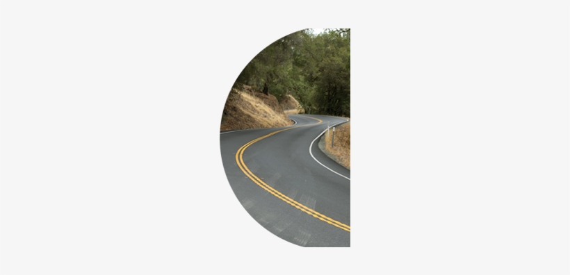 Road Curve Feature - Road, transparent png #1083428