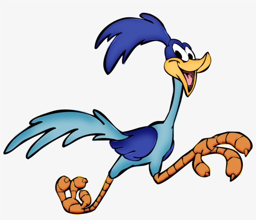 Road Runner Vector - Road Runner Cartoon - Free Transparent PNG