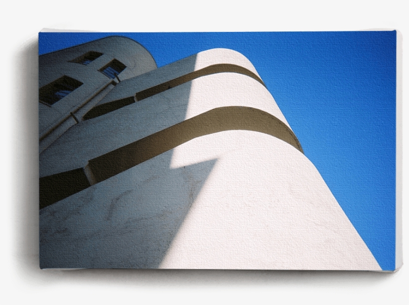 Canvas Print Curved Building - Canvas Print, transparent png #1083741