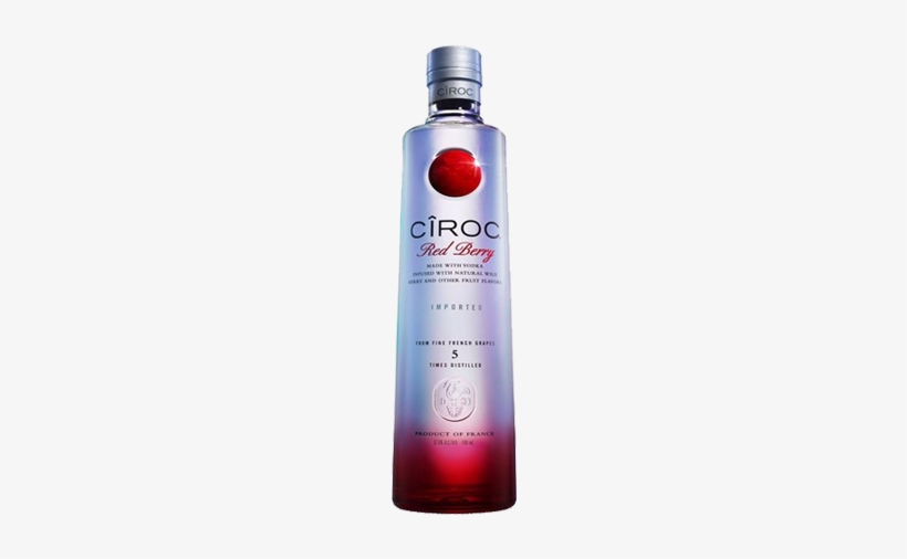 Ciroc Red Berry Vodka 70cl - Free Transparent PNG Download - PNGkey
