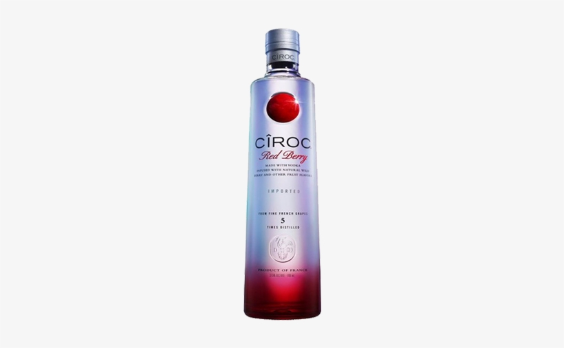 Ciroc Red Berry Vodka 70cl, transparent png #1083870