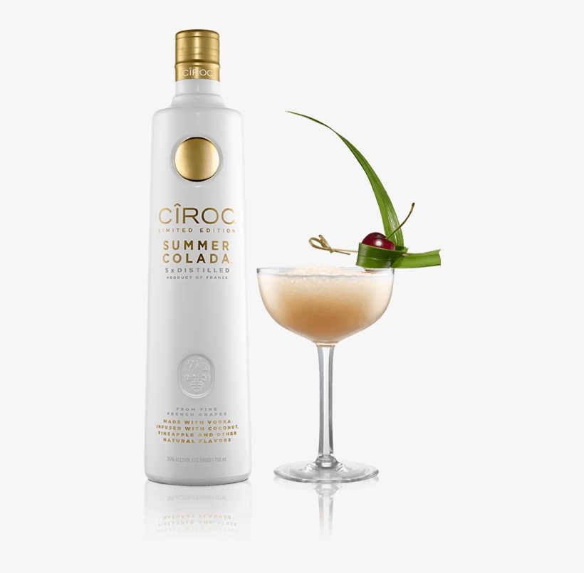 Ciroc Pineapple Png - Summer Colada Ciroc Mix, transparent png #1084108