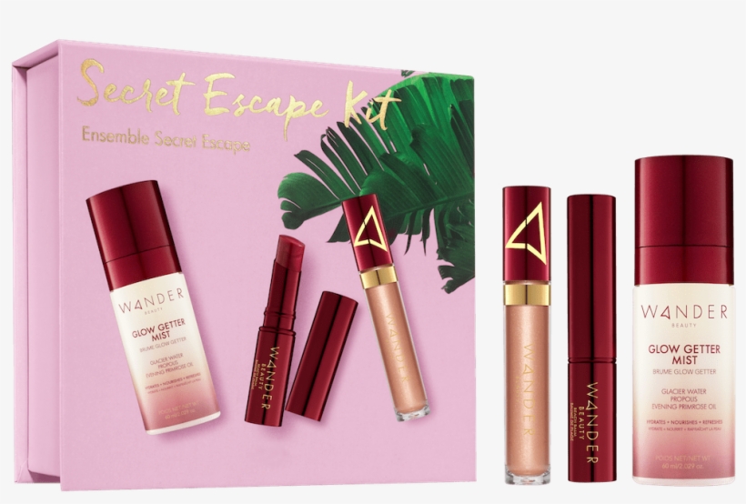 Exquisite Eye Liquid Shadow In Champagne Provides Crease - Wander Beauty Secret Escape Kit, transparent png #1084110