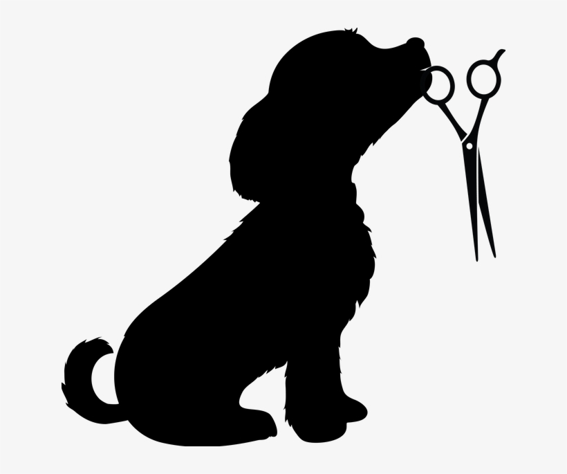 The Fur Pawlor Llc - Black And White Dog Walk Clip Art, transparent png #1084158