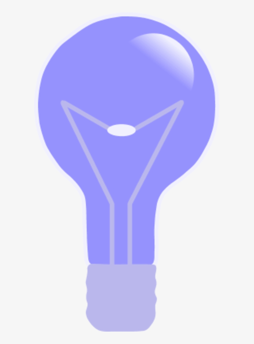 Lamp Or A Light Bulb - Clip Art, transparent png #1084181