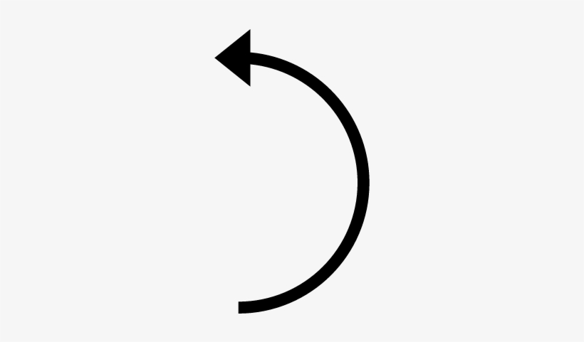 Curved Line With Arrow - Free Transparent PNG Download - PNGkey