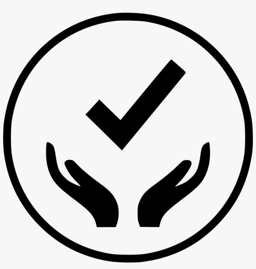 Hands Hand Check Mark Ok Good Approved - Private Kyrenia Hospital, transparent png #1084225