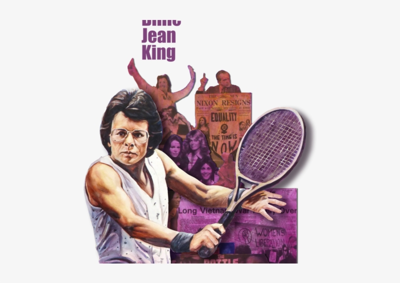 Quick View - Billie Jean King Drawings Transparent, transparent png #1084243