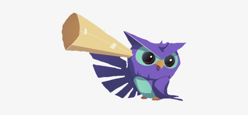 Owl Hear - Animal Jam Owl Transparent, transparent png #1084363