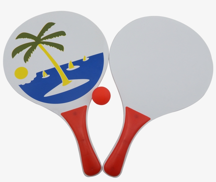 China New Tennis Rackets, China New Tennis Rackets - Beachball Set 3 Dlg, transparent png #1084443